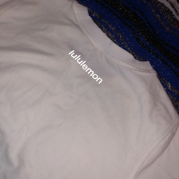 White Lululemon “New Ambition” crop top - Picture 4 of 6